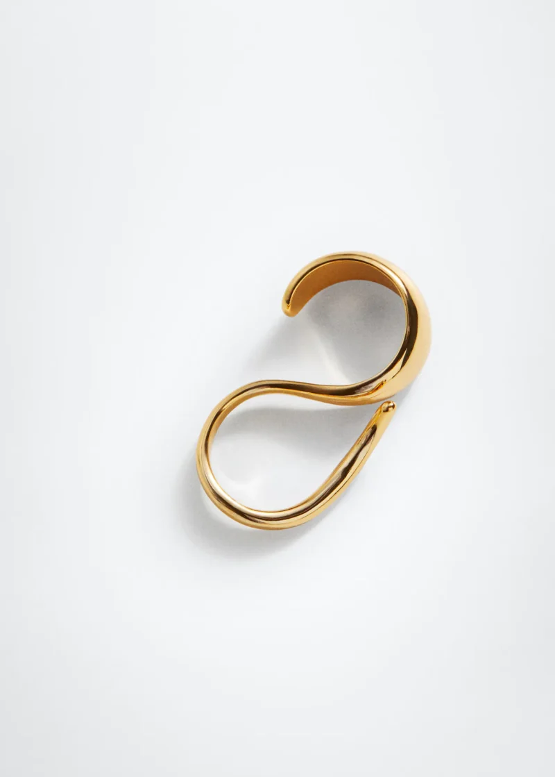 Chain pendant earrings – Image 5